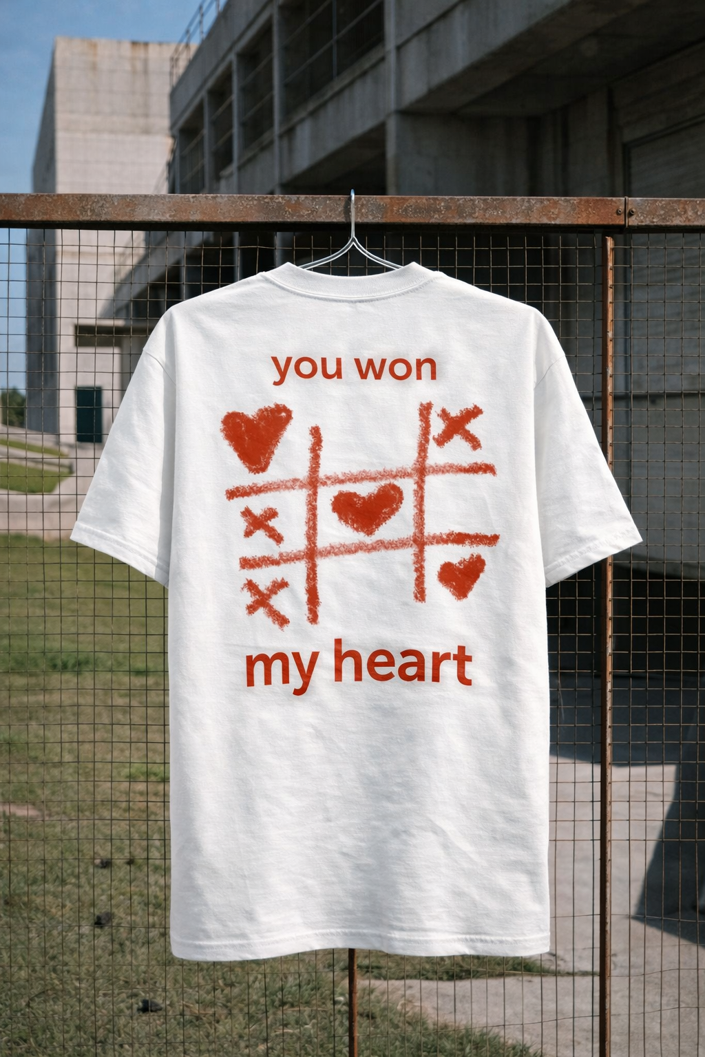 You won my heart tee.