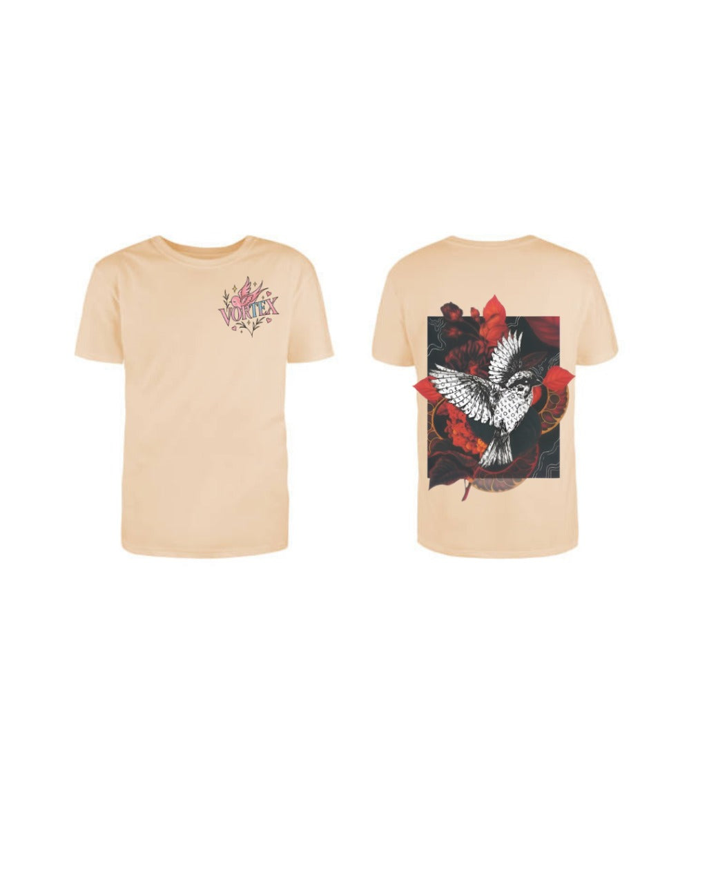 Vortex x amanat tee .