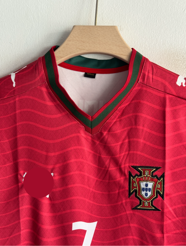 Ronaldo portugal home kit wc 2026.