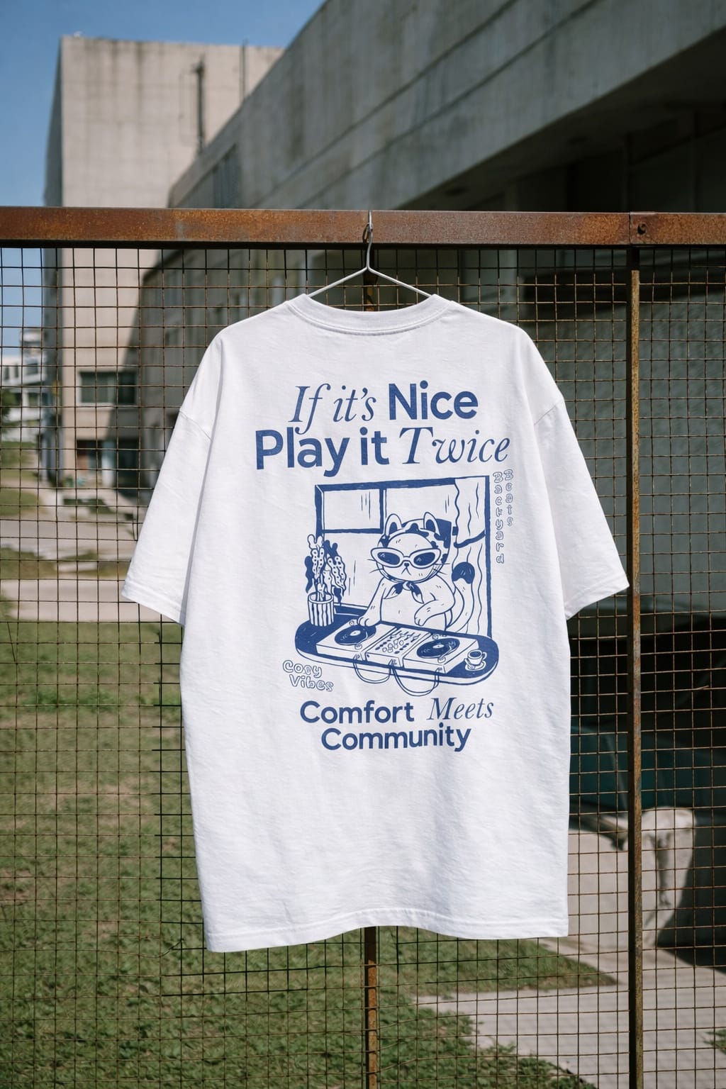 Playful tee