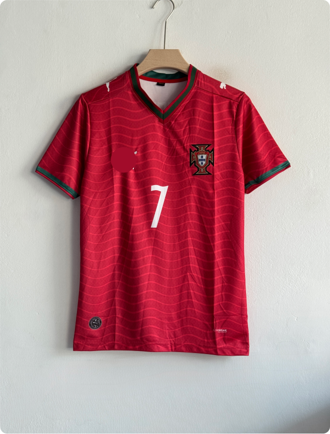 Ronaldo portugal home kit wc 2026.